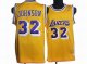 Basketball Jerseys los angeles lakers #32 johnson m&n yellow