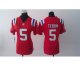 nike women nfl new england patriots #5 tebow red jerseys