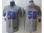 Youth Nike Buffalo Bills #50 Alonso Grey Jerseys(Vapor)