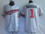 Baseball Jerseys minnesota twins #1 hudson grey