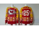 Nike Kansas City Chiefs #25 Jamaal Charles red Ugly Sweater