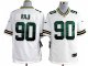 nike nfl green bay packers #90 raji white jerseys [game]