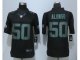 Nike Philadelphia Eagles #50 Alonso Black Jerseys [Impact Limite