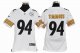 nike youth nfl pittsburgh steelers #94 timmons white jerseys
