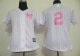 women Baseball Jerseys new york yankees #2 derek jeter white [pi