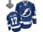 NHL Tampa Bay Lightning #17 Alex Killorn Blue 2015 Stanley Cup S