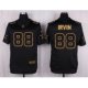 nike nfl dallas cowboys #88 michael irvin black pro line gold collection elite jerseys