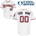 customize mlb washington nationals jersey white home cool base b