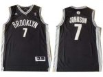 nba new jersey nets #7 joe johnsonblack black [revolution 30 swi