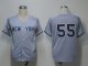 Baseball Jerseys new york yankees #55 matsui grey(cool base)