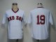 MLB Jerseys Boston Red Sox 19 Beckett white M&N