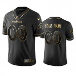 2019 Denver Broncos Custom Black Golden Edition Vapor Untouchable Limited Jersey - Men's