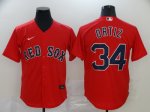 Men's Boston Red Sox #34 David Ortiz Red 2020 Stitched Baseball Jerseys