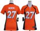 nike women nfl denver broncos #27 moreno orange jerseys