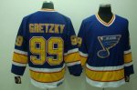 Hockey Jerseys st. louis blues #99 gretzky blue