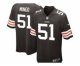 nike nfl cleveland browns #51 mingo brown [game]