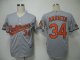 Baseball Jerseys baltimore orioles #34 arrieta grey(2011 cool ba