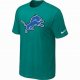 Detroit lions sideline legend authentic logo dri-fit T-shirt gre