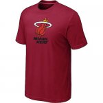 nba miami heat big & tall primary logo red T-Shirt