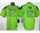 nike youth nfl seattle seahawks #12 fan green jerseys