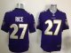 nike nfl baltimore ravens #27 ray rice purple jersey [game]