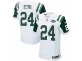 Nike New York Jets #24 Darrelle Revis White elite jerseys
