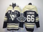 men nhl pittsburgh penguins #66 mario lemieux black sawyer hooded sweatshirt 2017 stanley cup finals champions stitched nhl jersey