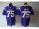 nike nfl minnesota vikings #75 kalil elite purple jerseys