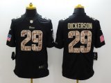 nike nfl st.louis rams #29 eric dickerson black salute to servic