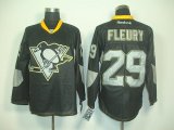nhl jerseys pittsburgh penguins #29 fleury black[2011 new]