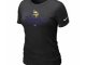 Women Minnesota Vikings Black T-Shirt