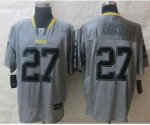 nike nfl green bay packers #27 lacy grey [Elite lights out]
