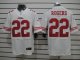 nike nfl san francisco 49ers #22 rogers elite white jerseys