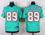 nike miami dolphins #89 robinson green elite jerseys