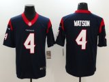 Men's NFL Houston Texans #4 Deshaun Watson Nike Navy 2017 Draft Pick Vapor Untouchable Limited Jerseys