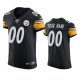 Pittsburgh Steelers Custom Black 100th Season Vapor Elite Jersey