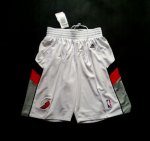 nba portland trailBlazers white shorts