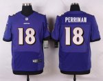 nike baltimore ravens #18 perriman purple elite jerseys