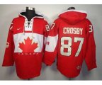 nhl team canada #87 crosby red [pullover hooded sweatshirt]