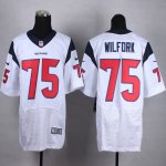Nike Houston Texans #75 Wilfork white elite jerseys
