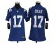 nike youth nfl indianapolis colts #117 collie blue jerseys