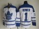 NHL Toronto Maple Leafs #1 Bower white Throwback Fel Visking Sho