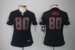 nike women nfl san francisco 49ers #80 jerry rice black [nike im