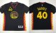 nba golden state warriors #40 barnes black jerseys [2015 new]