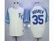 MLB Kansas City Royals #35 Eric Hosmer Cream Exclusive Vintage S