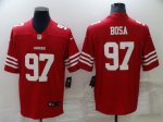 New Football San Francisco 49ers #97 Nick Bosa Red Jersey