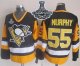 Men Pittsburgh Penguins #55 Larry Murphy Black CCM Throwback 2017 Stanley Cup Finals Champions Stitched NHL Jersey
