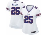 Women Nike Buffalo Bills #25 LeSean McCoy white jerseys