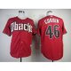 mlb arizona diamondbacks #46 corbin red jerseys
