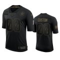 Dallas Cowboys Custom Black 2020 Salute to Service Limited Jersey